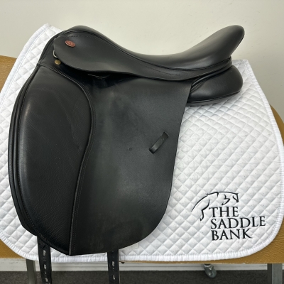 Image of 17 inch Kent and Masters Original Cob Dressage MDX Black Adjustable