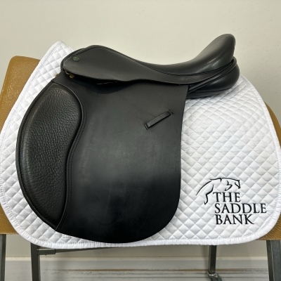 Image of 17 inch Ideal H & C Wide Seat GP Cut Black Wide