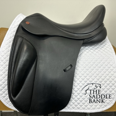 Image of 17.5 inch Kent and Masters S-Series Low Profile Dressage Surface Block LDS Black Adjustable