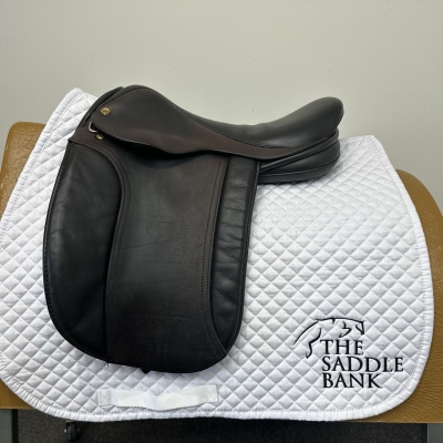 Image of 15.5 inch Black Country Poppy Show Brown Wide