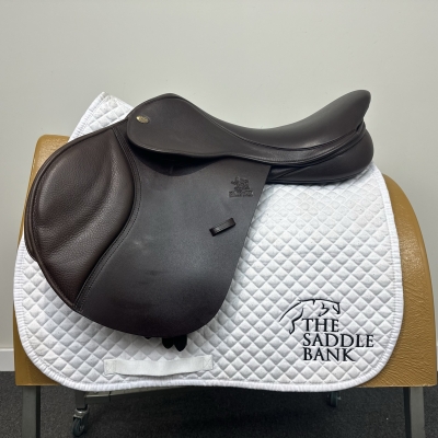 Image of 17.5 inch Fairfax Classic Jump Plain Flap MJP Brown Adjustable