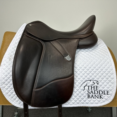 Image of 17 inch Bates Dressage Opulence + Brown Adjustable
