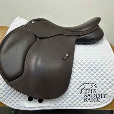 Image of 16.5 inch Wintec 500 Jump Close Contact Brown Adjustable