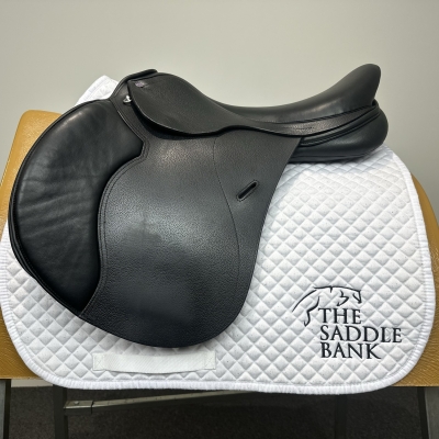 Image of 17.5 inch Cavaletti Collection Dual Flap GP Black Adjustable