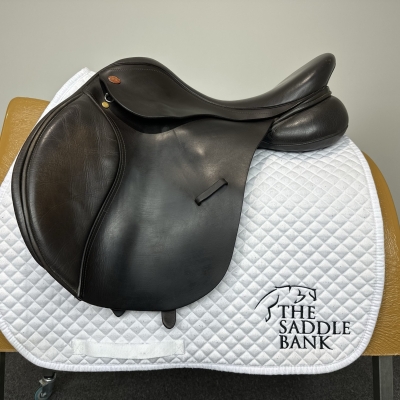 Image of 17 inch Kent and Masters Original High Wither GP HGP Brown Adjustable