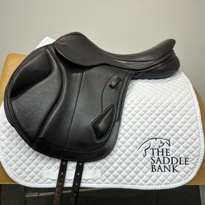 Image of 17.5 inch Kent and Masters Competition Series Monoflap XC Brown Adjustable