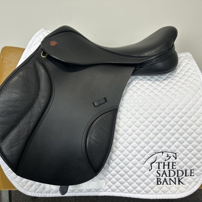 Image of 16.5 inch Kent and Masters S-Series Pony Long Leg MLL Black Adjustable