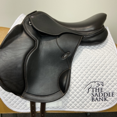 Image of 17 inch Cavaletti Collection Monoflap Jump Brown Adjustable