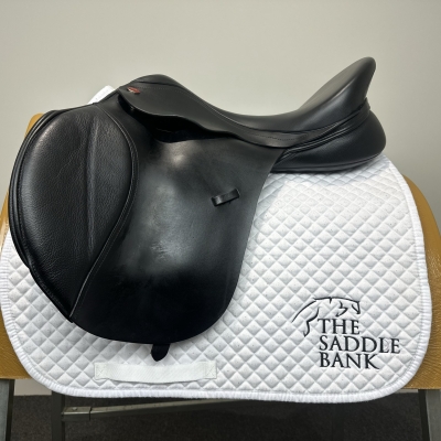 Image of 17.5 inch Kent and Masters Original High Wither GP HGP Black Adjustable