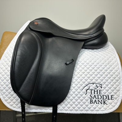 Image of 17 inch Kent and Masters S-Series High Wither Dressage Moveable Block HDM Black Adjustable