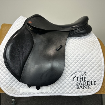 Image of 16.5 inch Kent and Masters Pony Club Long Leg MLL Black Adjustable