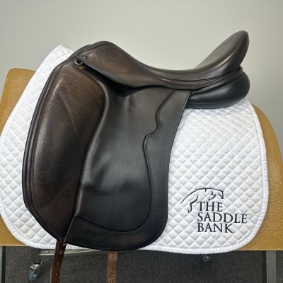 Image of 17.5 inch Ideal Styletta Dressage Brown Medium Wide