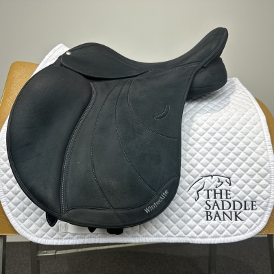 Image of 17 inch Wintec AP All Purpose Wide Lite D'Lux Black Adjustable