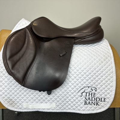 Image of 17 inch Fairfax Classic Jump Plain Flap MJP Brown Adjustable