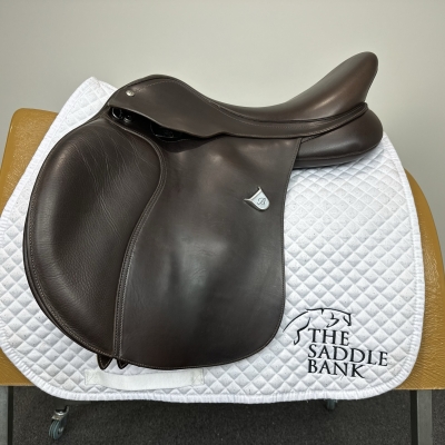 Image of 17 inch Bates All Purpose SC Square Cantle Heritage Brown Adjustable