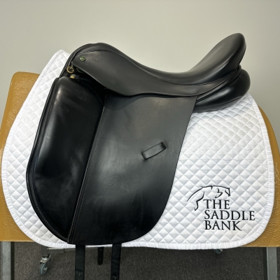 Image of 17.5 inch Ideal Suzannah Dressage Black Medium Wide