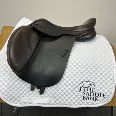 Image of 16 inch Andrea Hicks (AH) GP Jump Brown Medium Wide