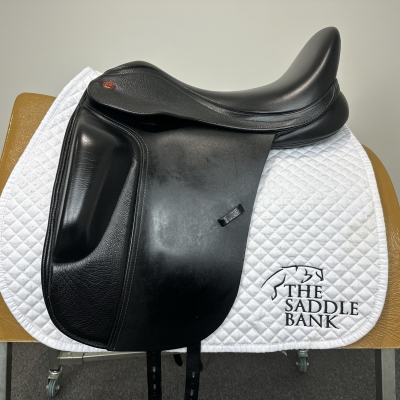 Image of 17.5 inch Kent and Masters S-Series Low Profile Dressage Surface Block LDS Black Adjustable