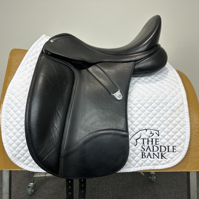 Image of 17 inch Bates Dressage Opulence + Black Adjustable