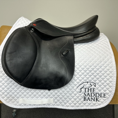 Image of 16 inch John Whitaker Rio Pony Adjustable Gullet Black Adjustable