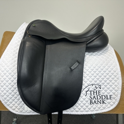 Image of 17 inch Ideal Suzannah Dressage Black Medium Wide