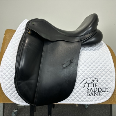 Image of 17 inch Ideal Suzannah Dressage Black Medium Wide
