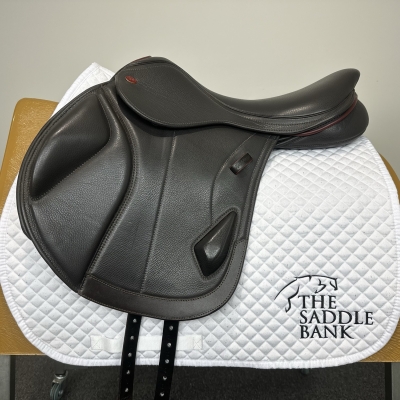 Image of 17.5 inch Kent and Masters Competition Series Monoflap XC Brown Adjustable