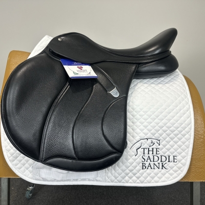 Image of 17.5 inch Bates All Purpose SC Square Cantle Opulence + Black Adjustable