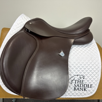 Image of 17 inch Bates All Purpose SC Square Cantle Heritage Brown Adjustable