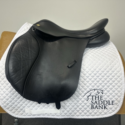 Image of 17.5 inch Kent and Masters Original Flat back GP MGU Black Adjustable