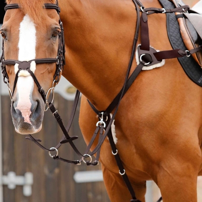Image of Premier Equine Invorio 5 Point Breastplate
