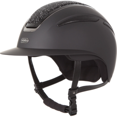 Image of Evoke Callisto Wide Peak Black / Black Crystal