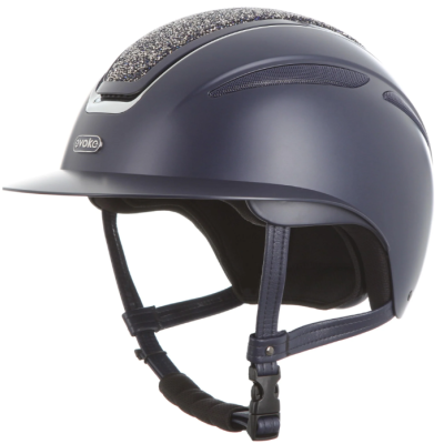 Image of Evoke Callisto Wide Peak Navy / Navy Crystal