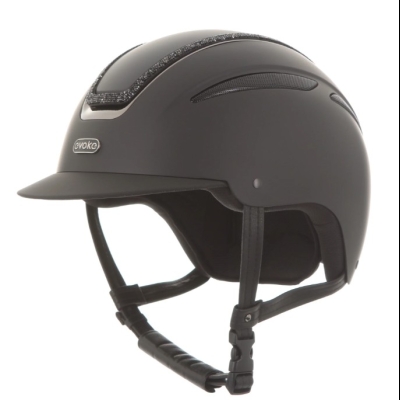 Image of Callisto Wide Peak Black / Black Crystal Frame