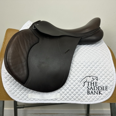 Image of 17.5 inch Cavaletti Collection Dual Flap GP Brown Adjustable