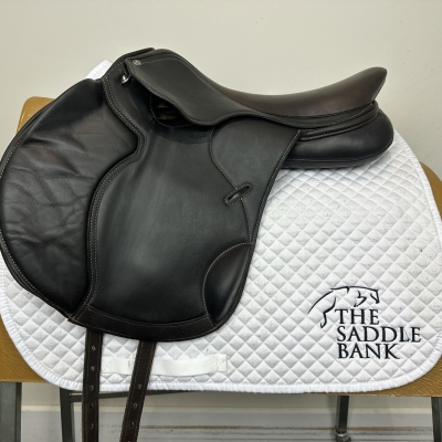 Image of 17 inch Cavaletti Collection Monoflap Jump Brown Adjustable