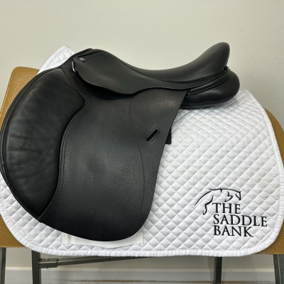 Image of 16 inch Cavaletti Collection Dual Flap VSD Black Adjustable
