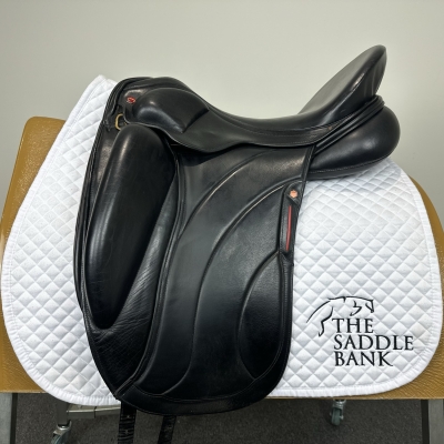 Image of 17.5 inch Albion Revelation Red Label Dressage Black Medium Wide