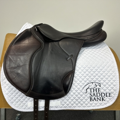 Image of 18 inch Cavaletti Collection Monoflap Jump Brown Adjustable