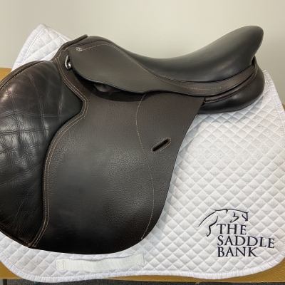 Image of 17 inch Cavaletti Collection Dual Flap Jump Brown Adjustable