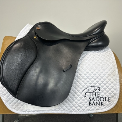 Image of 17.5 inch Kent and Masters Original High Wither GP HGP Black Adjustable