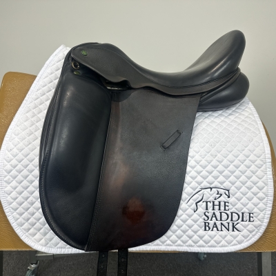 Image of 17.5 inch Ideal Suzannah Dressage Black Medium Wide