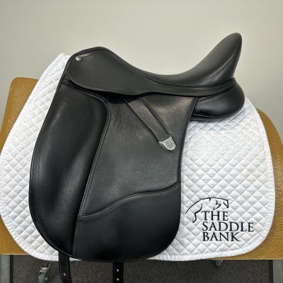 Image of 17 inch Bates Dressage Opulence + Black Adjustable