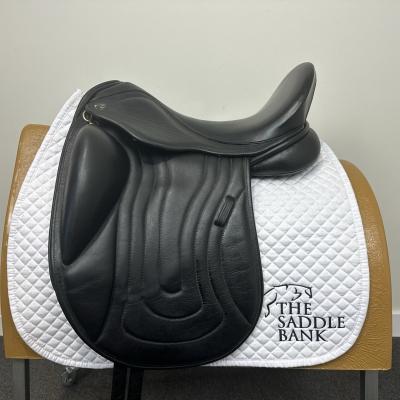 Image of 17 inch Chunky Monkey Galaxy Dressage Monoflap Black Wide