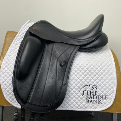 Image of 17 inch Kent and Masters Competition Series Monoflap Dressage Black Adjustable