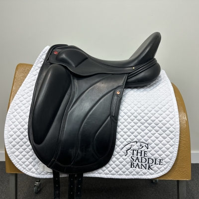 Image of 17.5 inch Albion Revelation Red Label Dressage Black Medium Wide