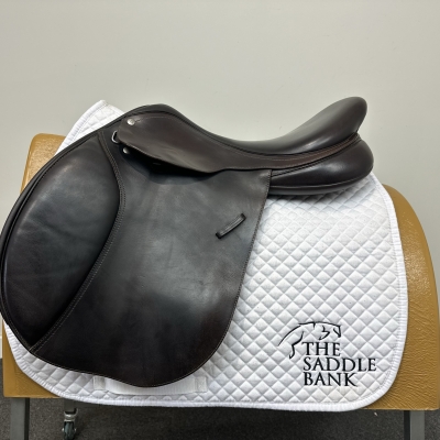 Image of 17.5 inch Bates Caprilli Close Contact Classic Brown Adjustable