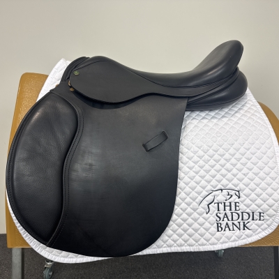 Image of 17.5 inch Ideal H & C Wide Seat GP Cut Black Wide