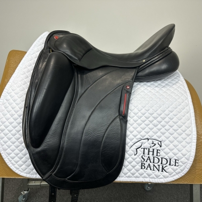 Image of 17.5 inch Albion Revelation Red Label Dressage Black Wide