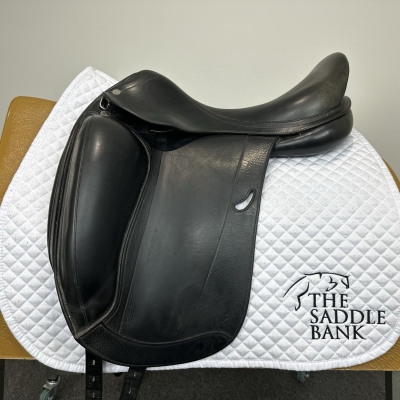 Image of 17 inch Equipe Emporio Monoflap Dressage Black Medium